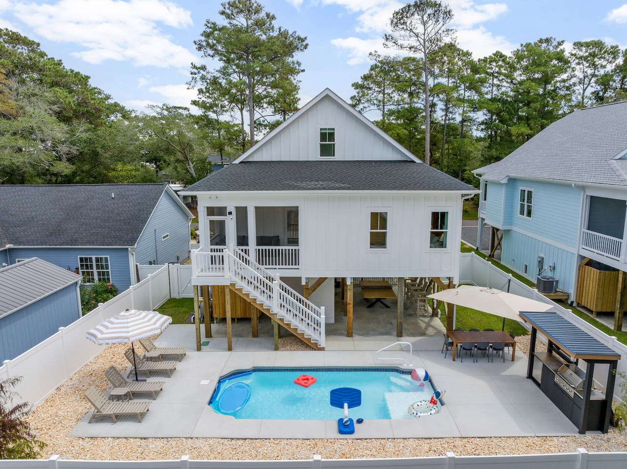 Luxury Beach House w/ Pool & Hot Tub | Sleeps 12