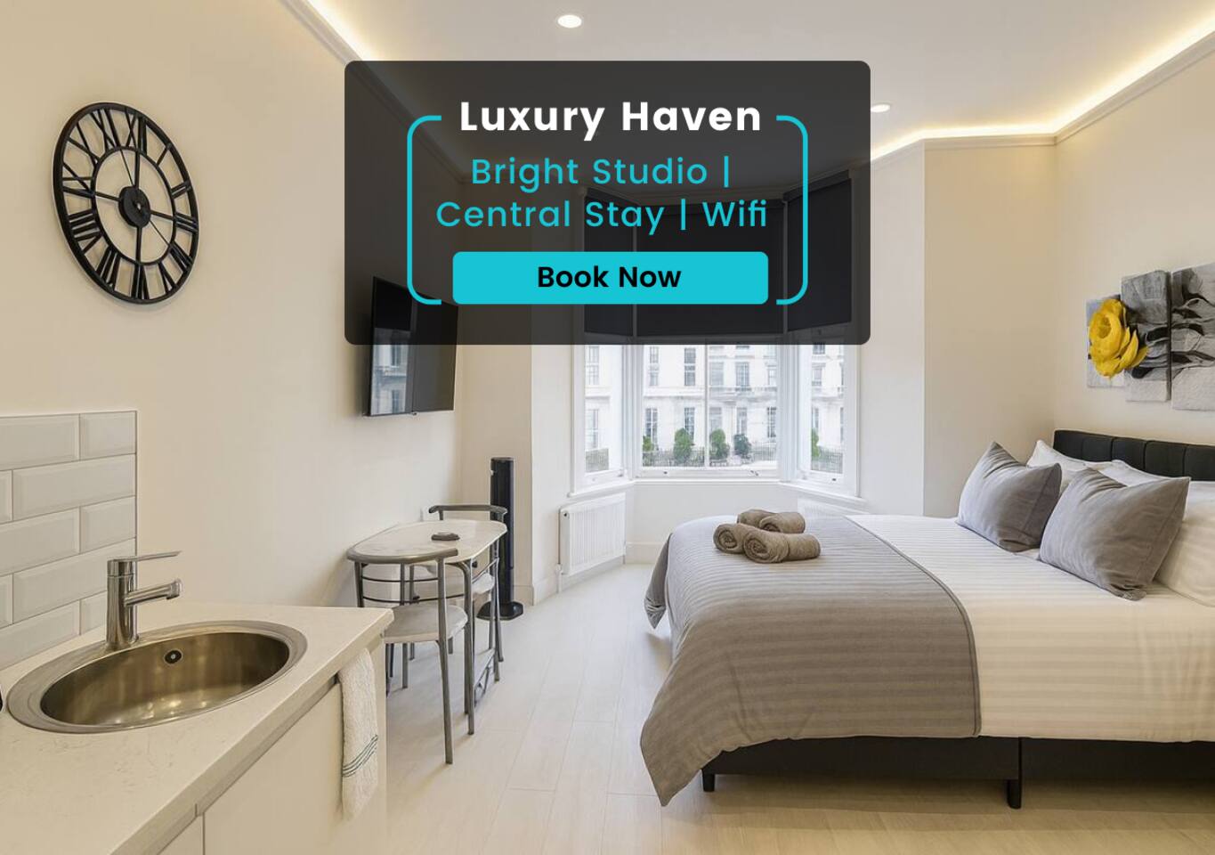 Offley Flat 2B – Cozy Offley Haven | Bright Studio | Central Stay