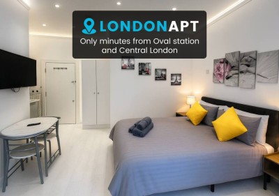 Offley Flat 3B – Comfortable & Bright Studio | Near Attractions