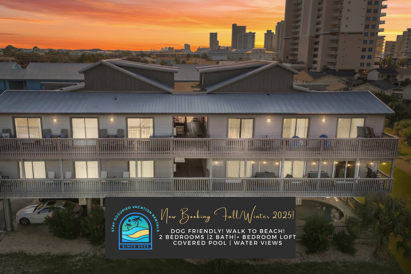 Dog Friendly Pool Walk to Beach