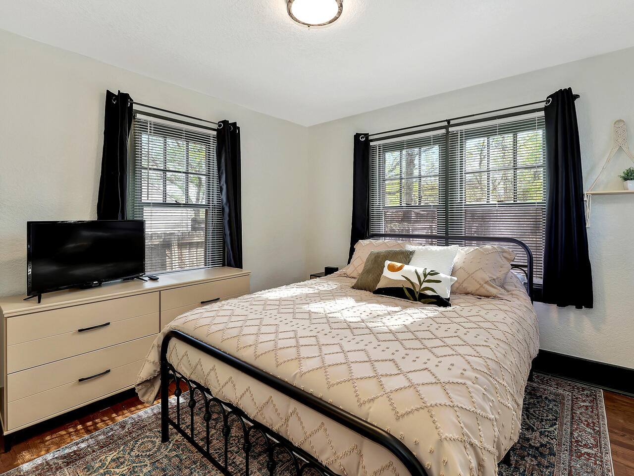 Smart TV's are in both bedrooms!