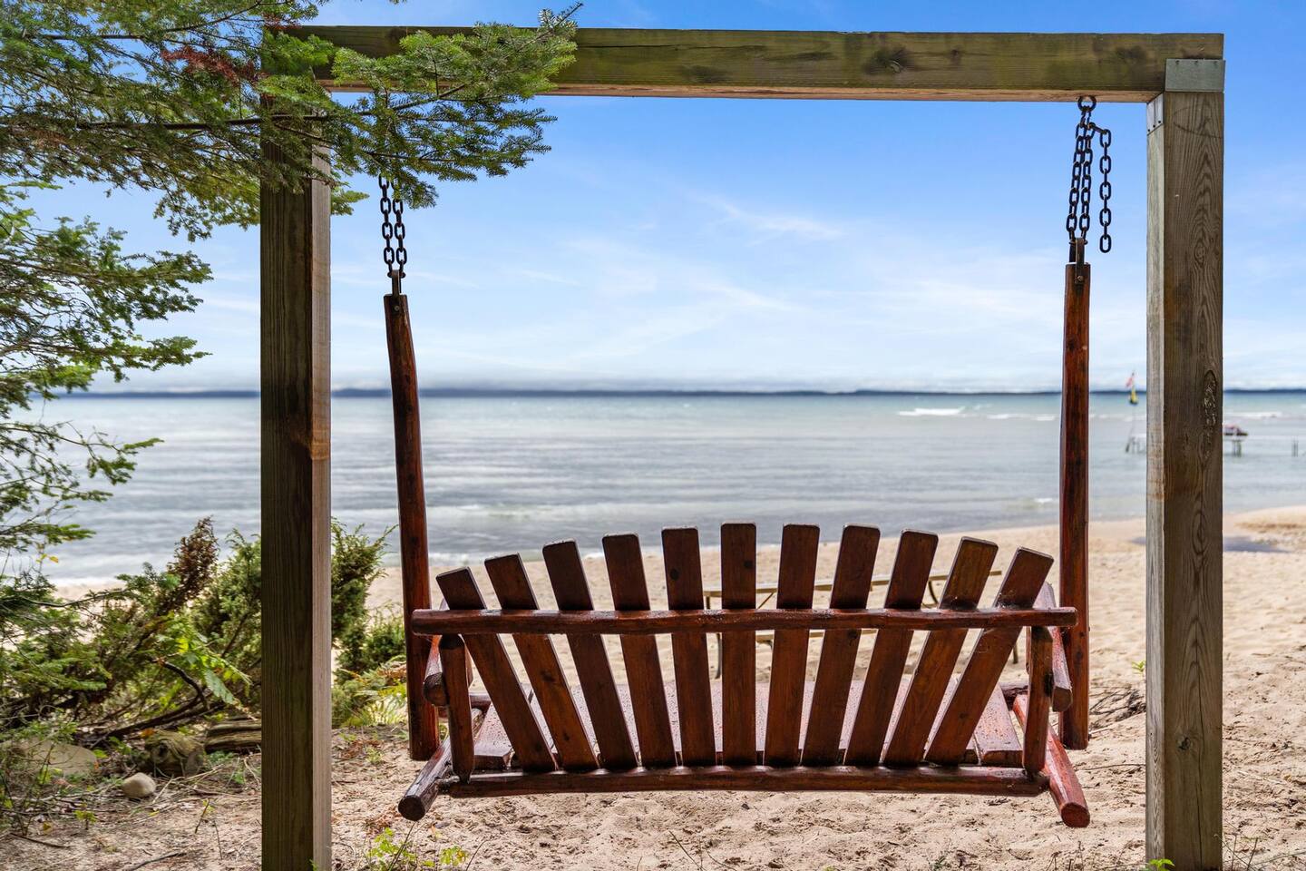 Private beach access