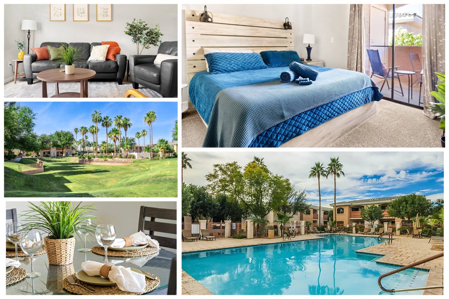 Desert Oasis 2BD/2BA | Gated Resort | Pool | Gym