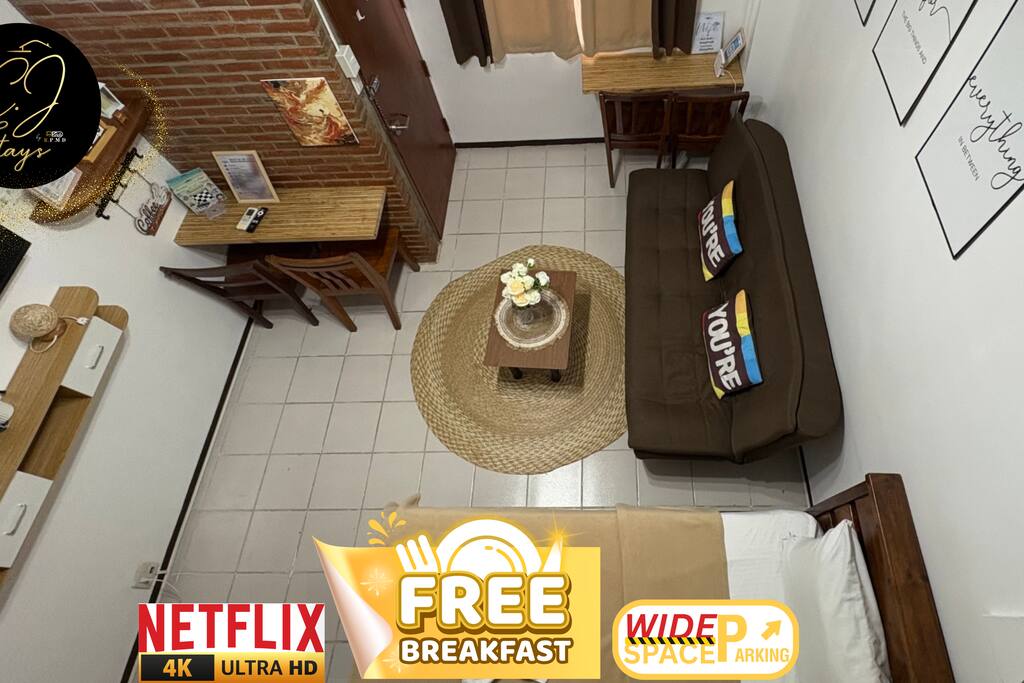 CJ by the Bay KING-2-Parking, Netflix, Malls, Wifi