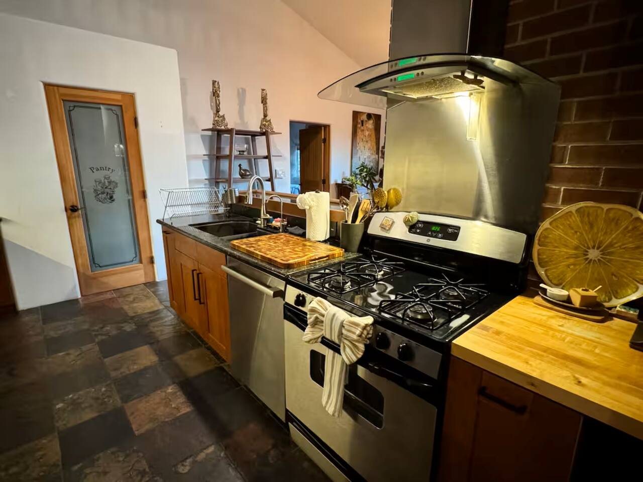 A kitchen designed for togetherness — prepare meals side by side with ease.