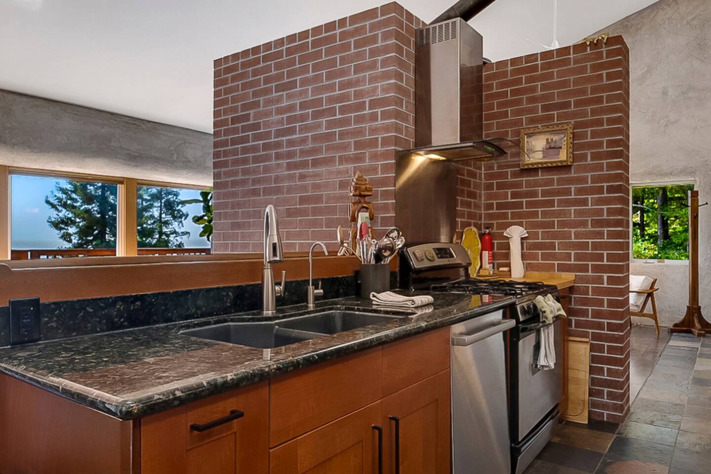 Blend modern convenience with rustic charm in a kitchen that inspires every meal.