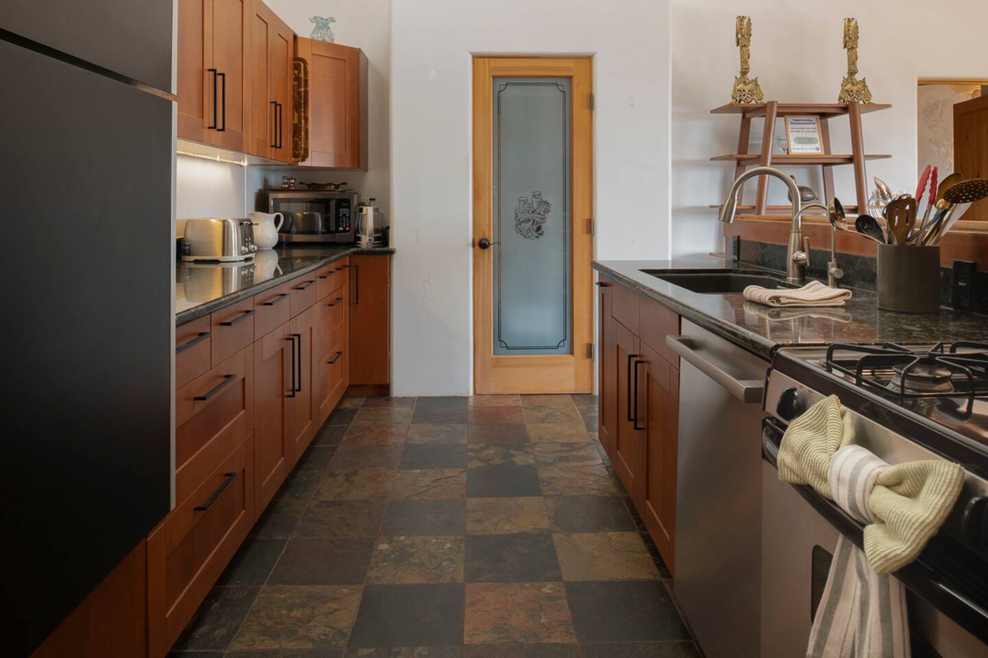 Blend modern convenience with rustic charm in a kitchen that inspires every meal.