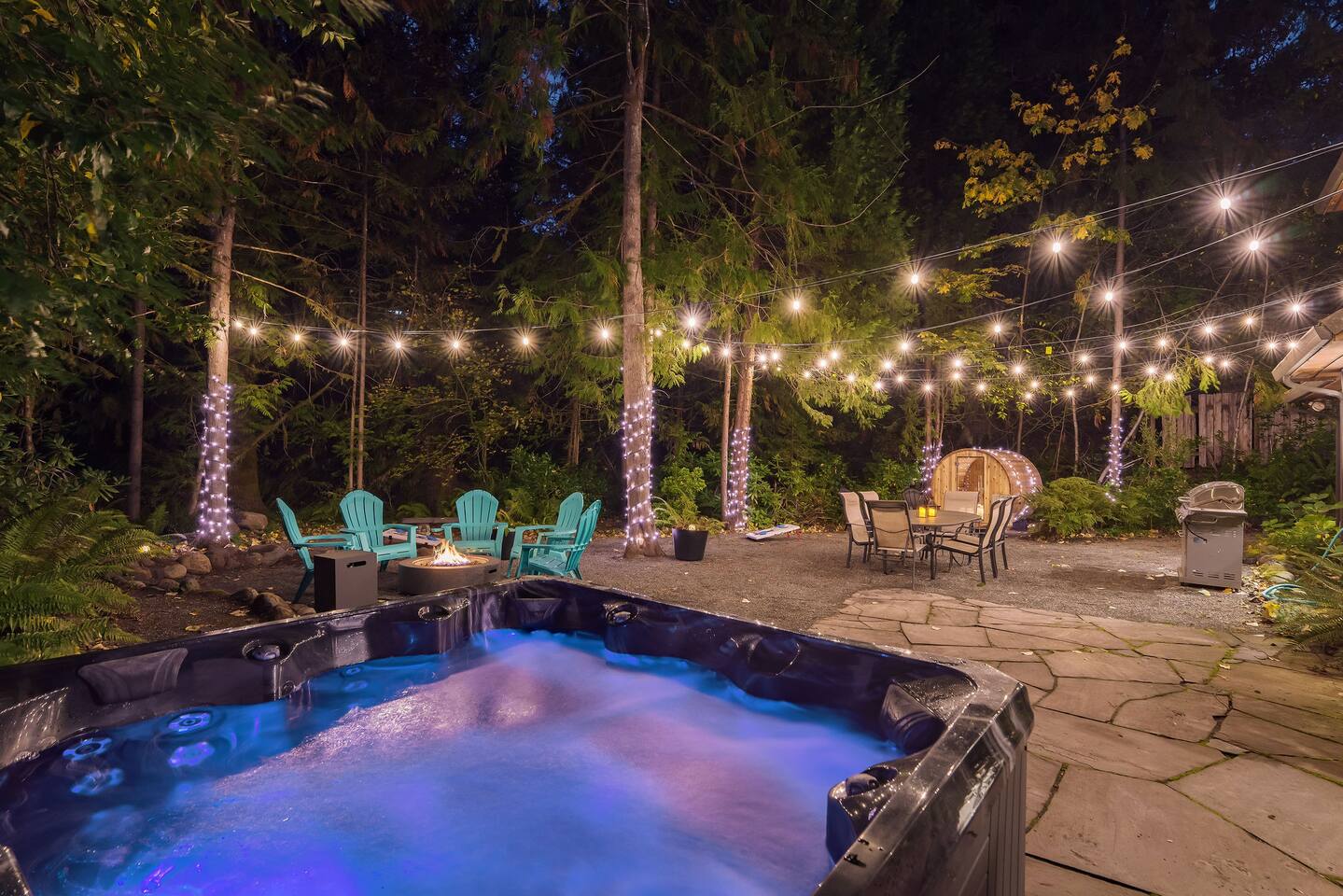 Mt Hood Entertainer | HotTub+Sauna+Pool+Firepit
