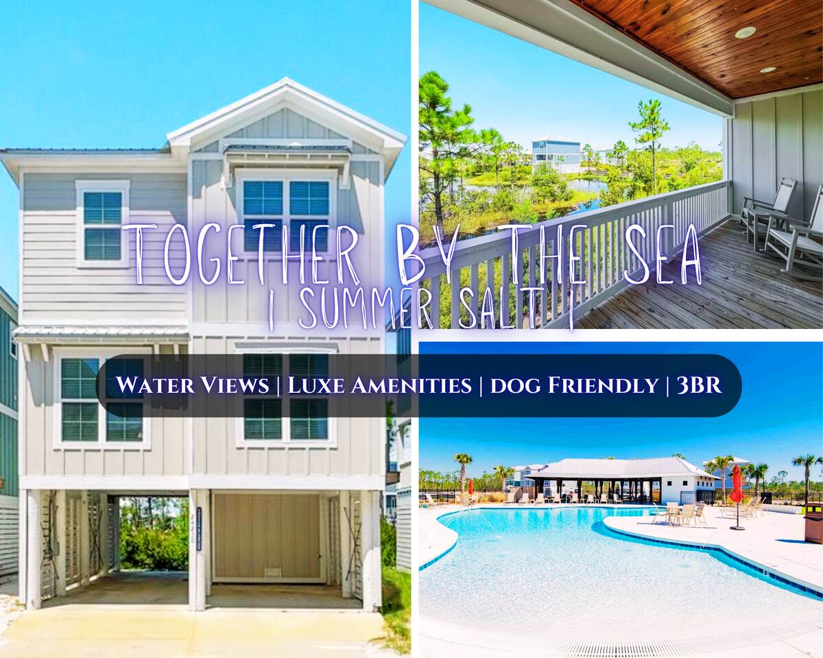 Pool*Walk To Beach*Water Views*Luxe Amenities*3BR