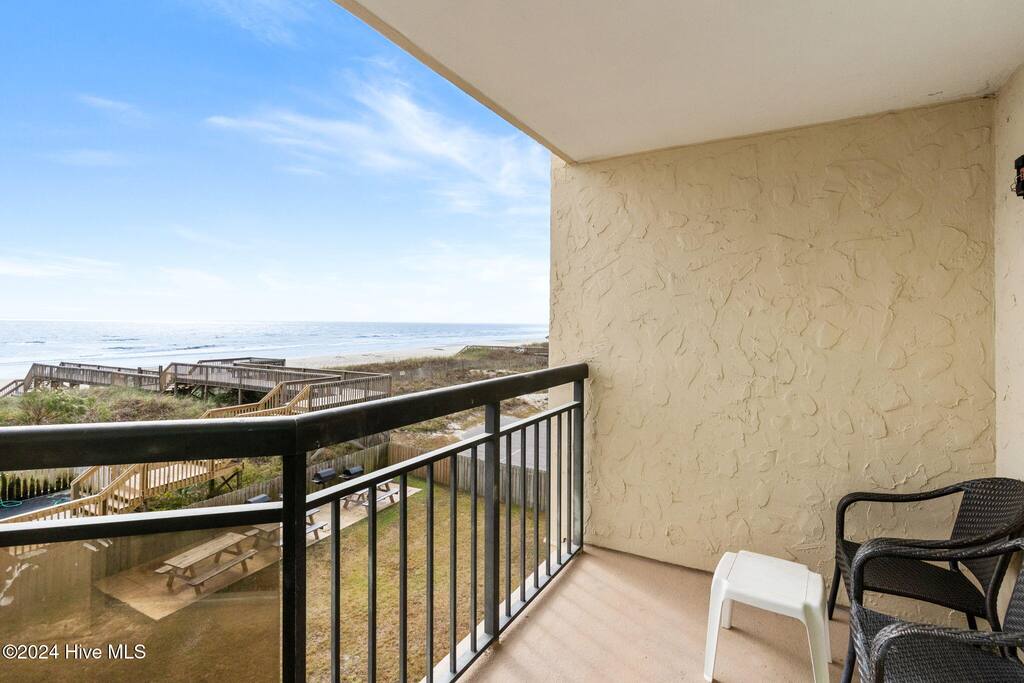 Perfectly on the west end of Ocean Isle Beach