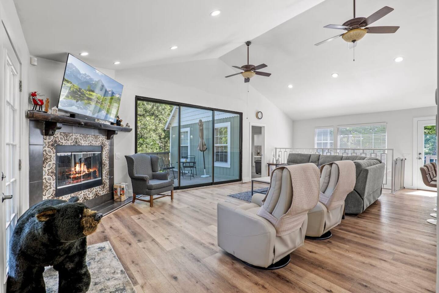 Forest Retreat w/ Decks, Game Room & Walk to Lake