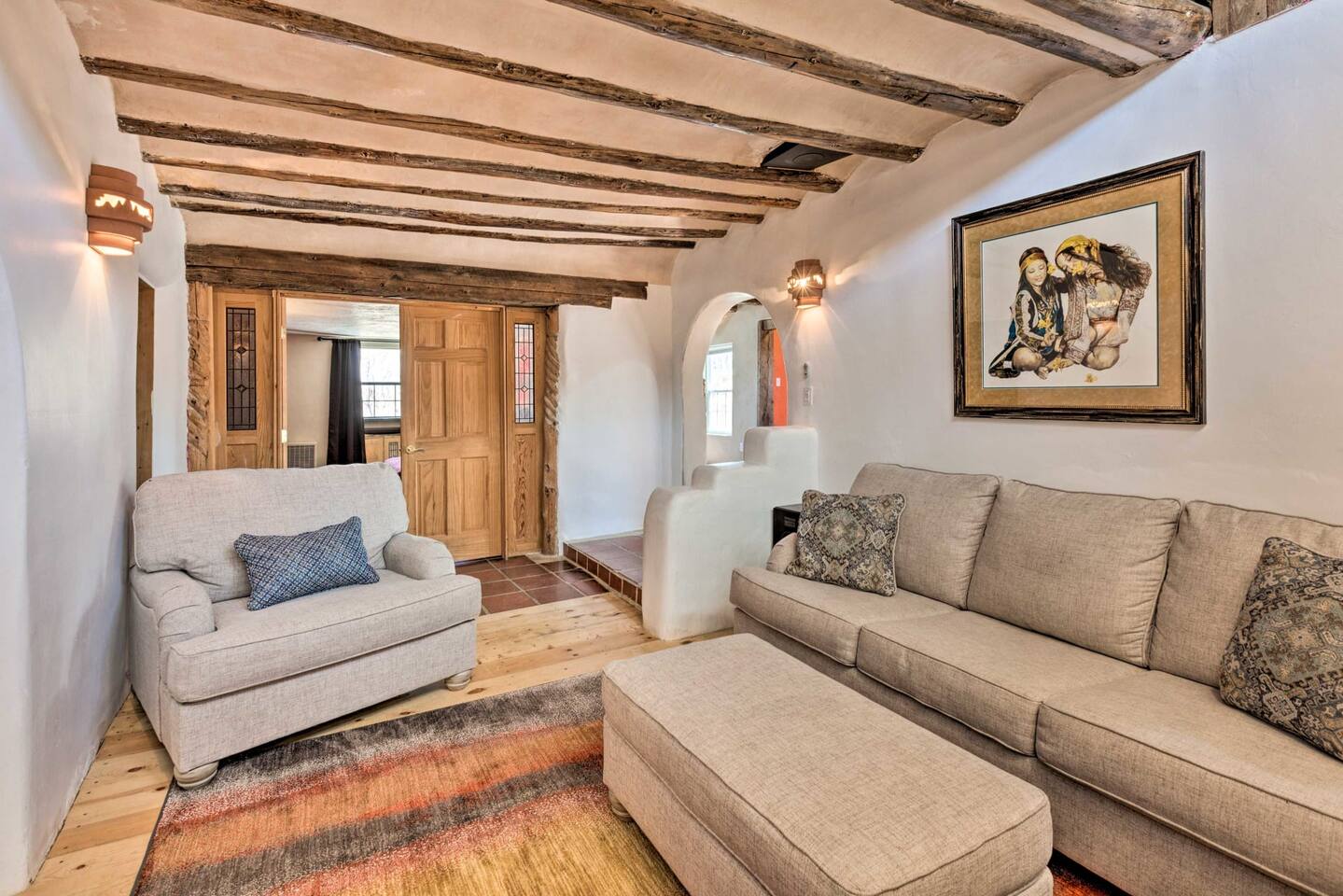 Adobe Home in the Heart of Taos