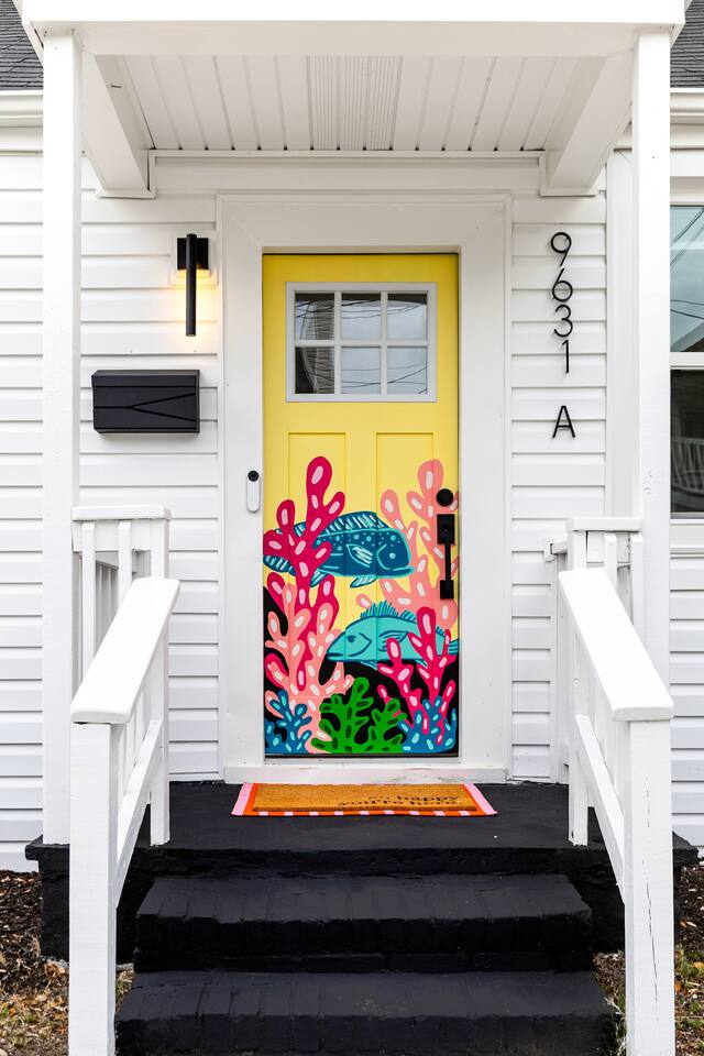 Beach Home - Bold, Bright, Steps to the Sand!