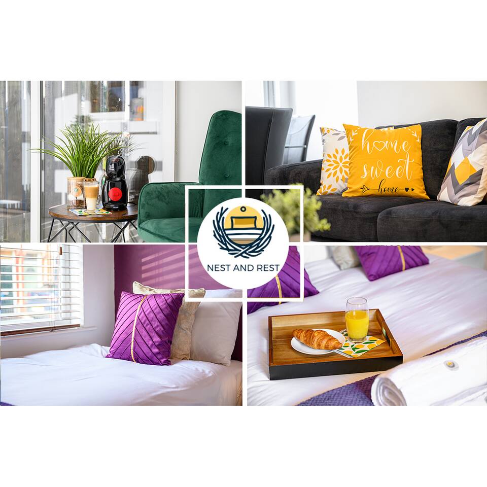 Bright & Cosy 3-bed Reddish Home near Manchester - Holiday Home