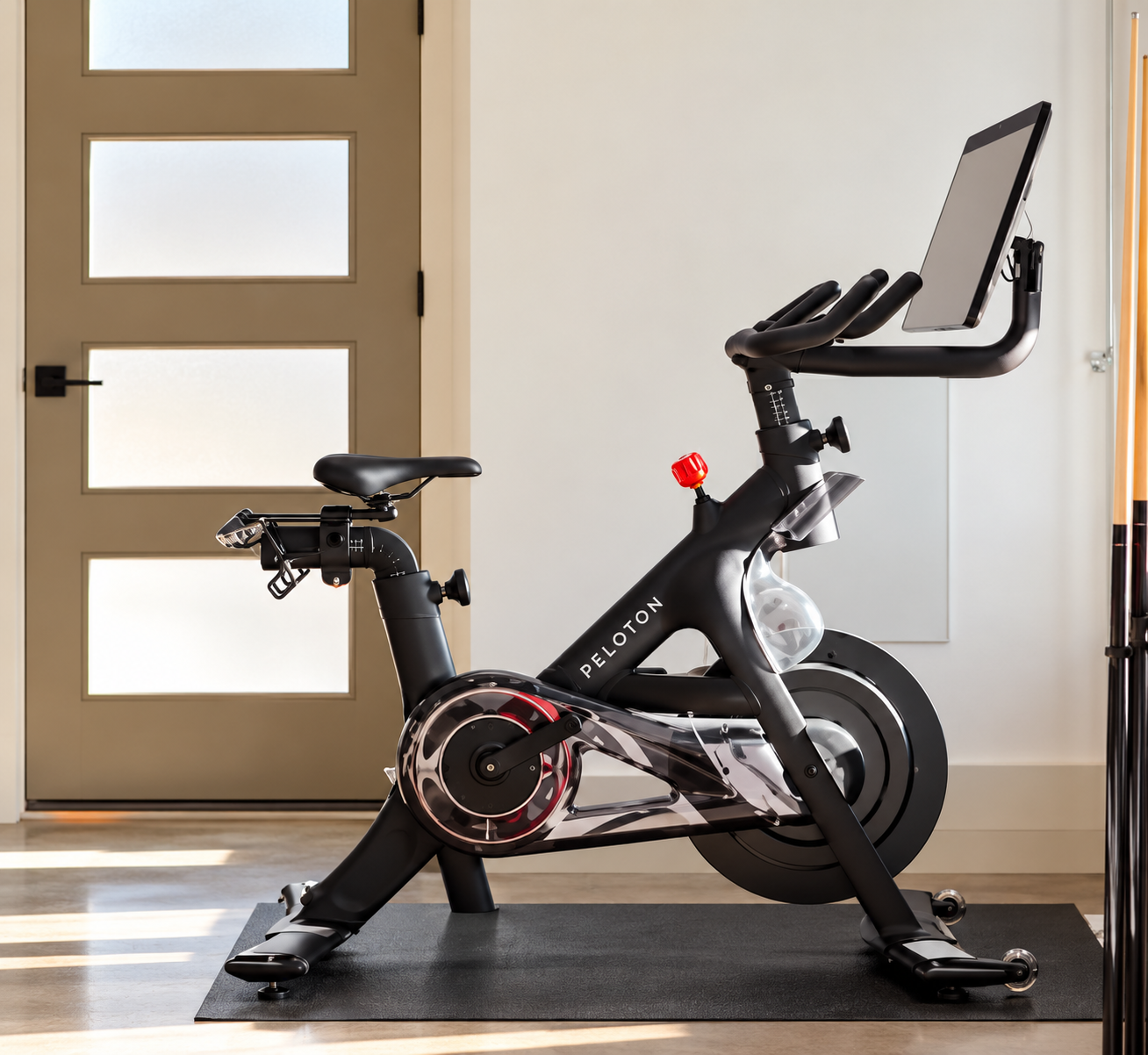 Private Peloton setup for convenient at-home workouts