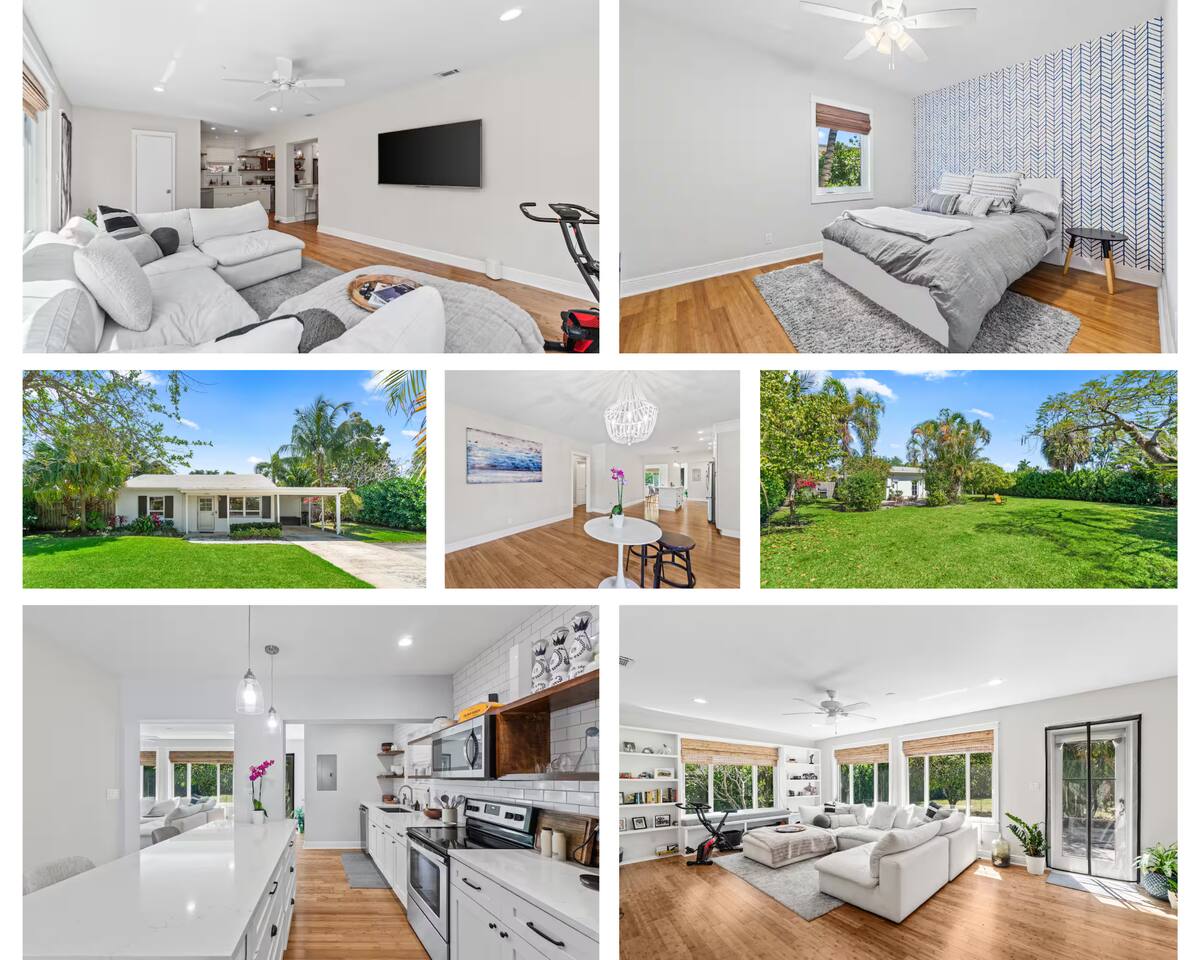 • Delray Beach Escape with Modern Style & Comfort - Two-Bedroom House