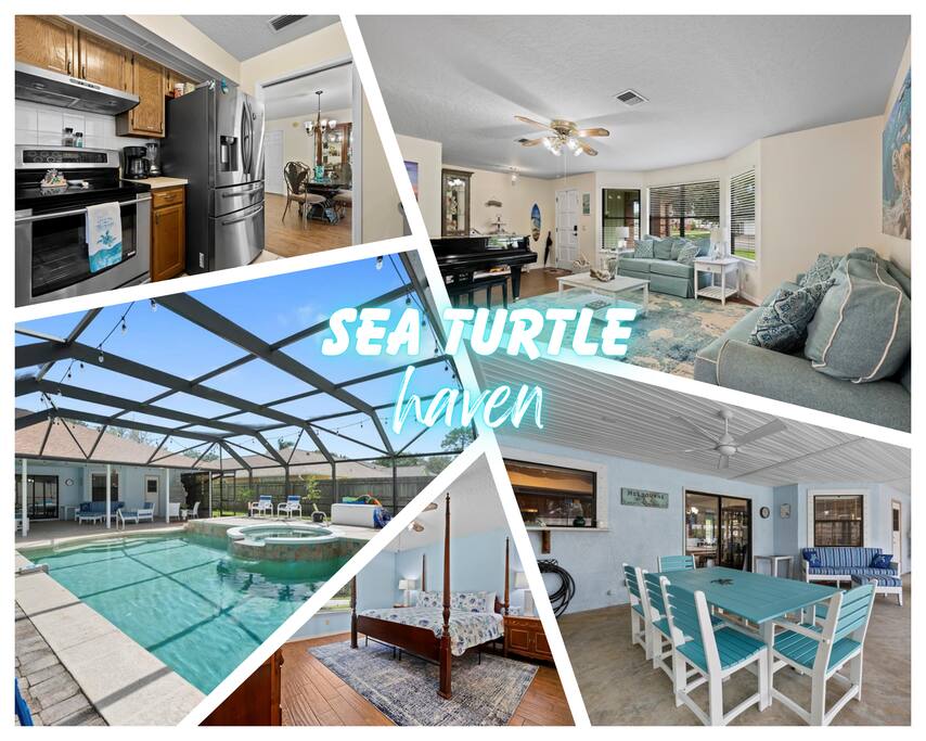 SeaTurtleHaven – Melbourne Getaway w/ Pool
