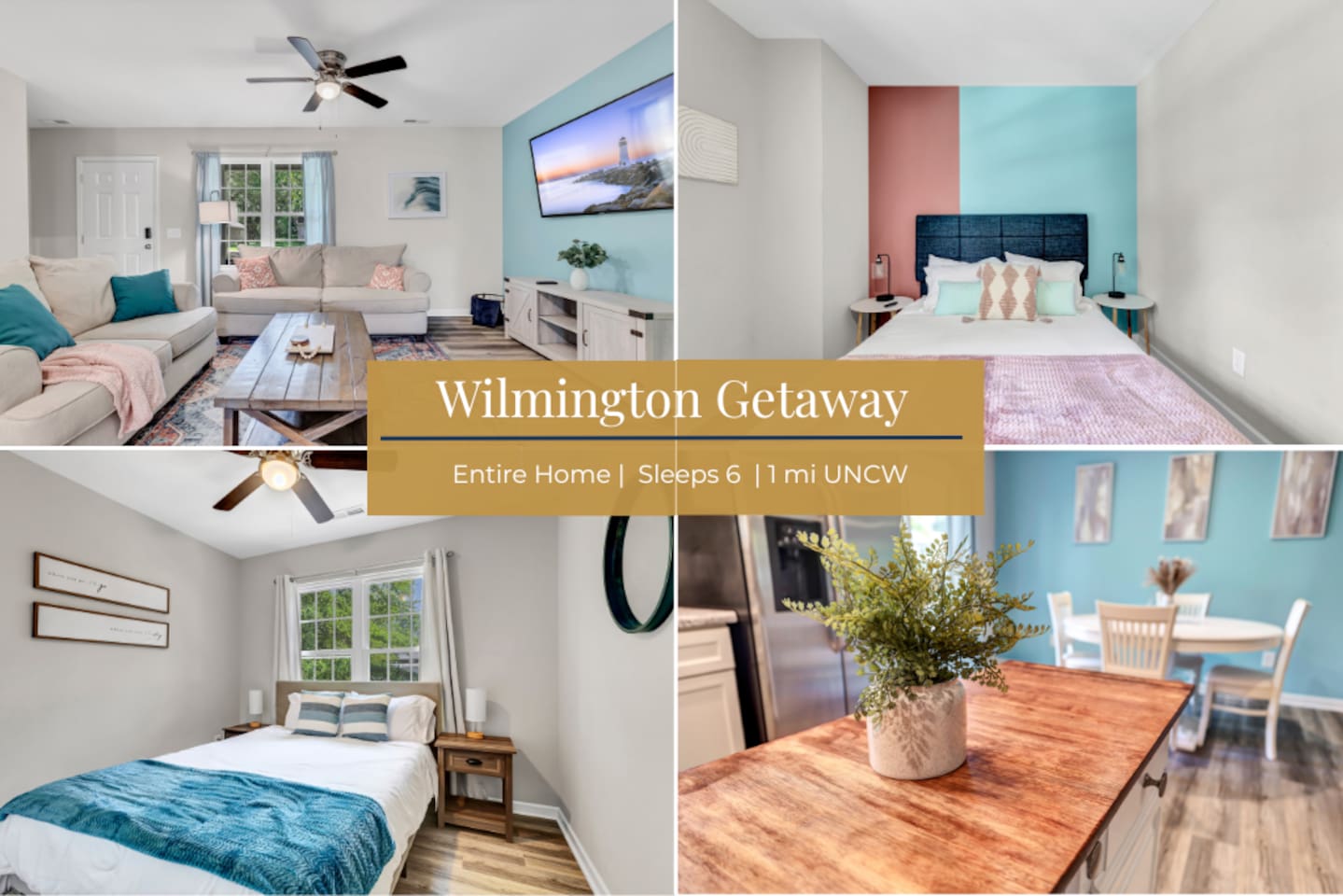 Bright Wilmington Stay | 1 mi UNCW | 4 mi to Beach