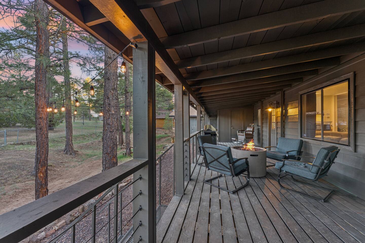 Charming Pines Cabin with Fireplace and BBQ