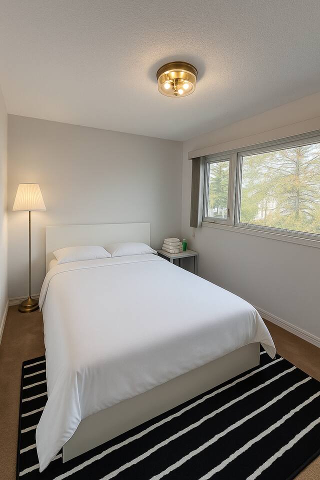 Room 1 Downtown Queen Room — Walk to Aurora Tours