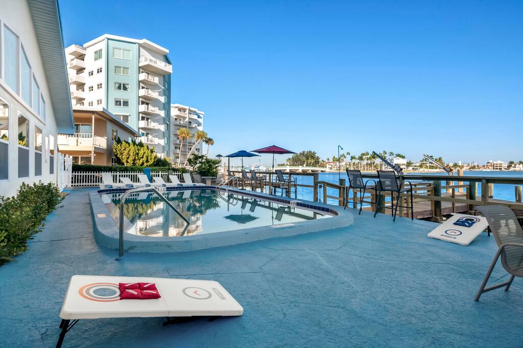 Treasure Island Gem | Waterfront Heated Pool, Dock