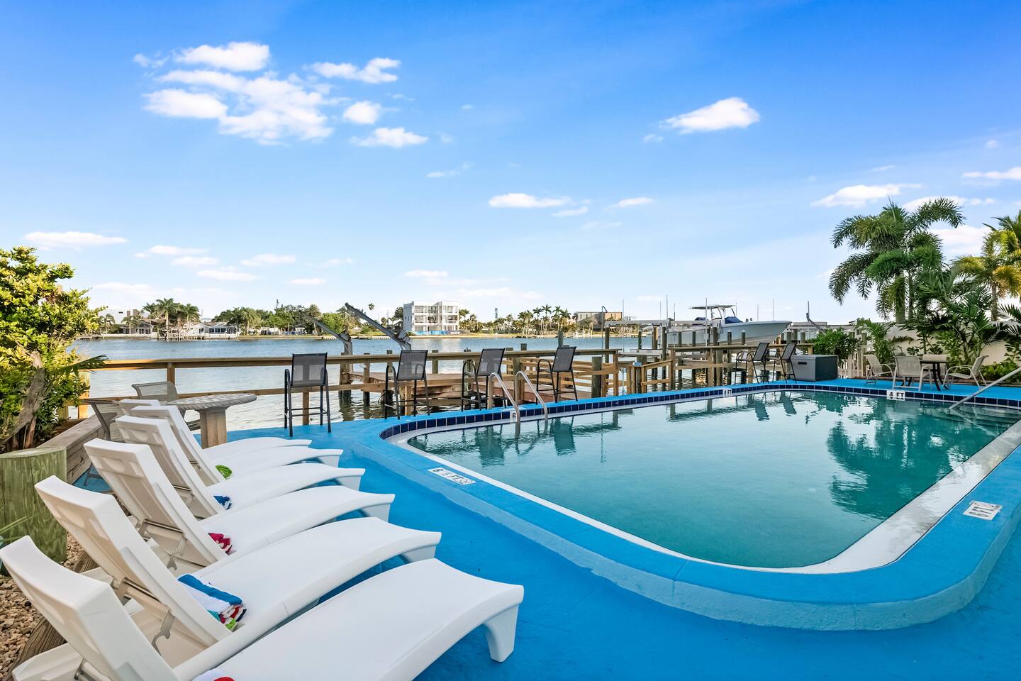 Waterfront Bliss | Heated Salt Pool, Dock & Patio