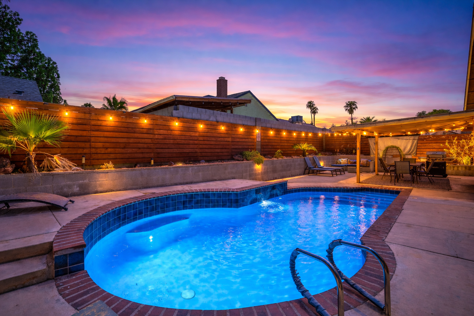Fresh & Fun! Vegas 4BR w Heated Pool, Dog Friendly