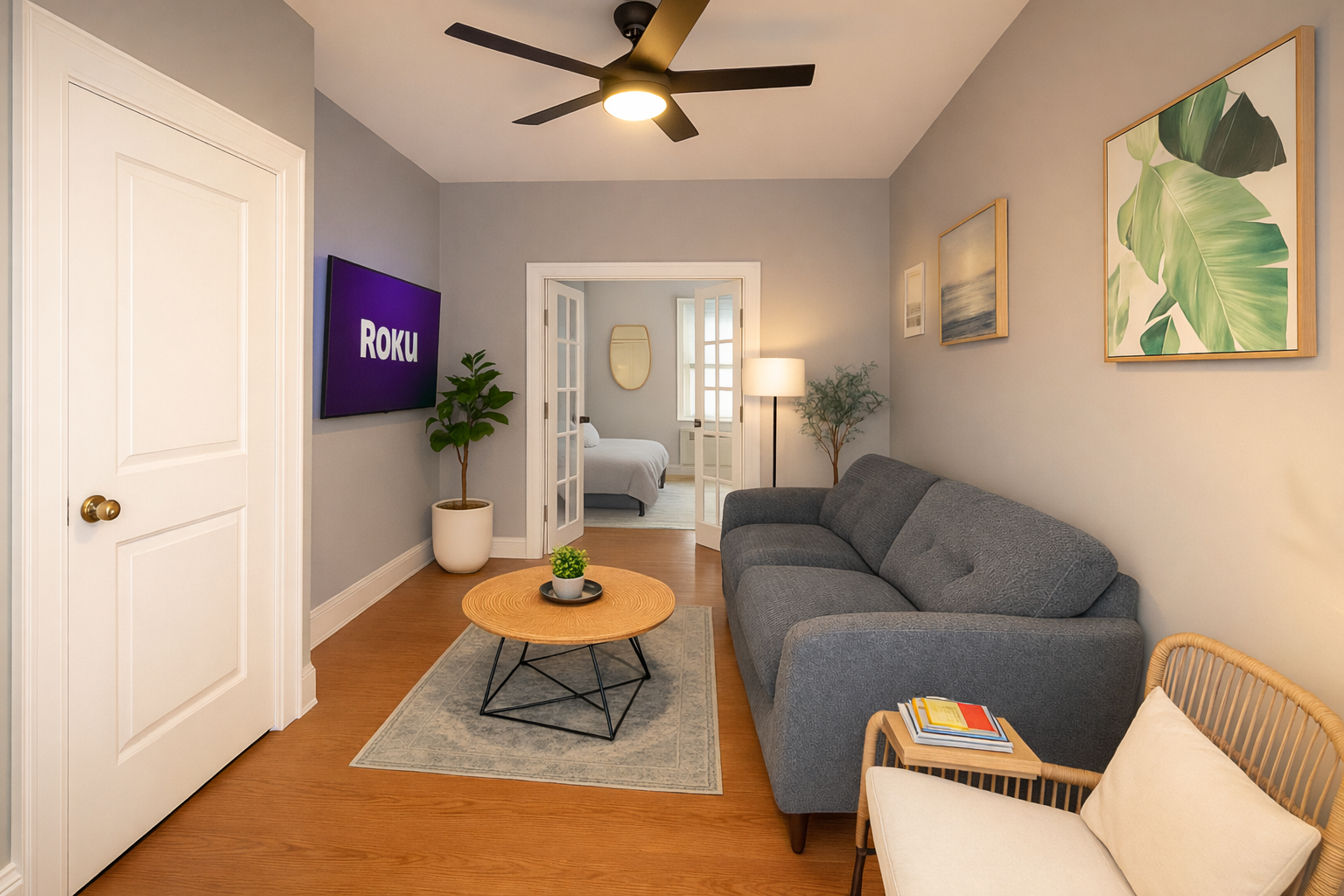 Hoboken "Spring" 1BR Apt - 15 min to NYC