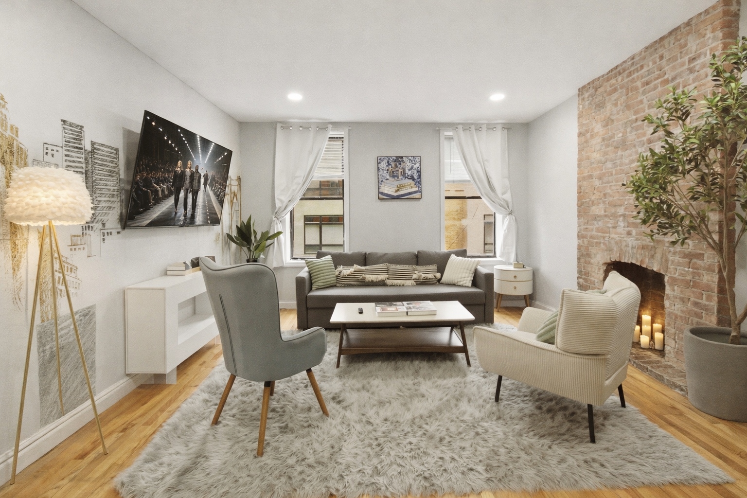 1BR Hoboken Suite, Full Kitchen - 15 min to NYC