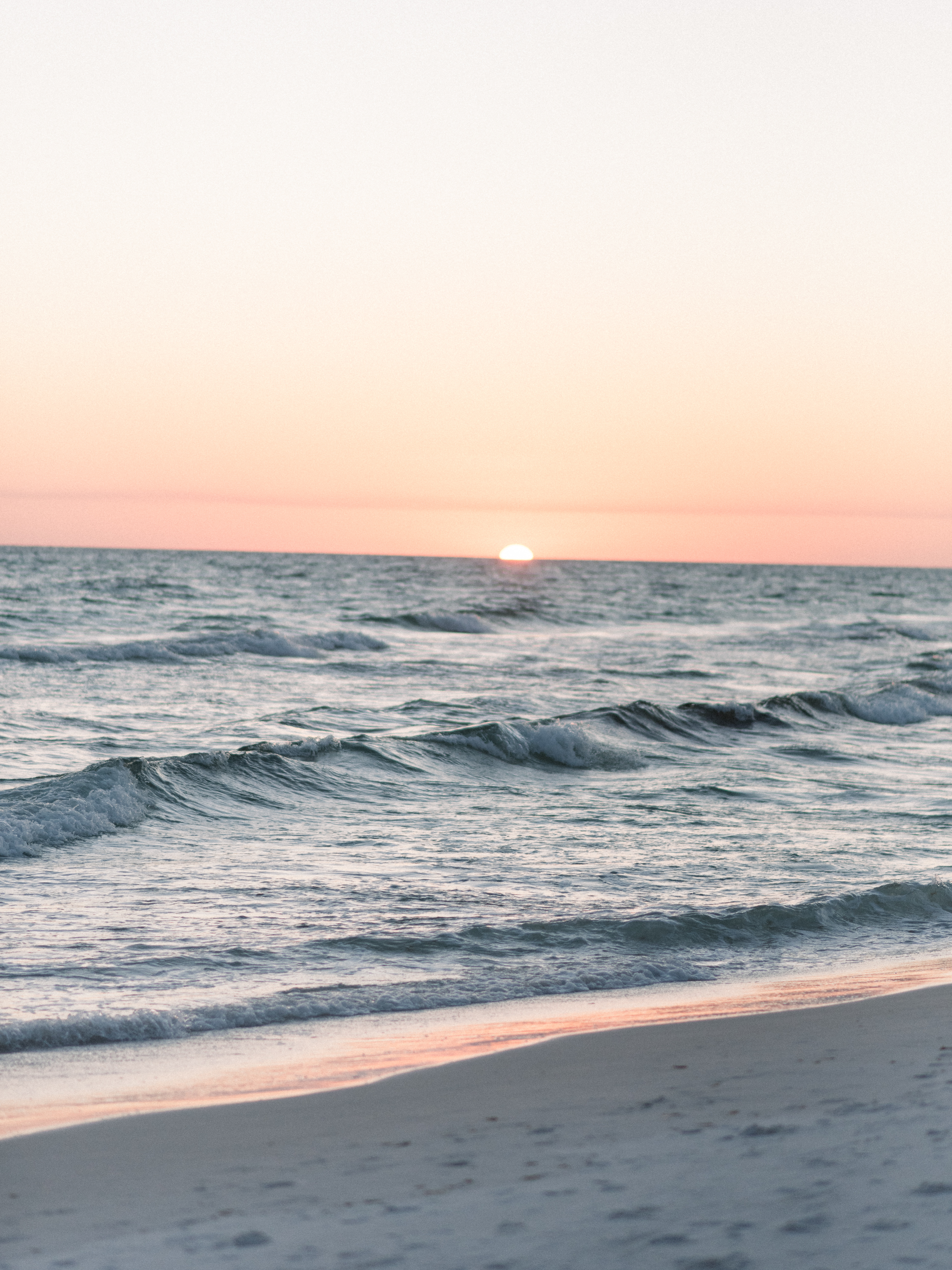 The Gulf of Mexico at sunset, Florida's Emerald Coast