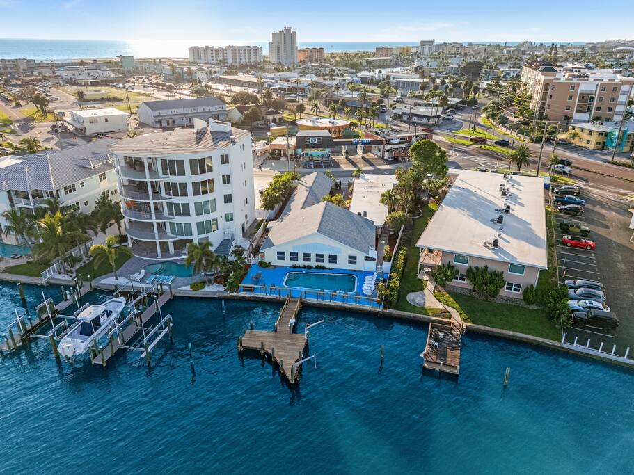 Spacious 3BR Retreat | Waterfront Heated Salt Pool