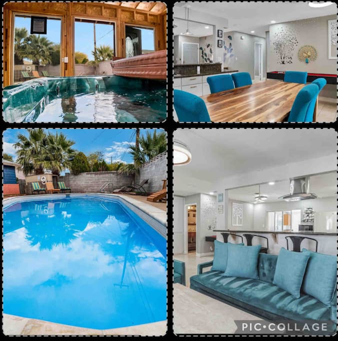 Luxury Villa near Vegas Strip*Pool*hot tub-EC