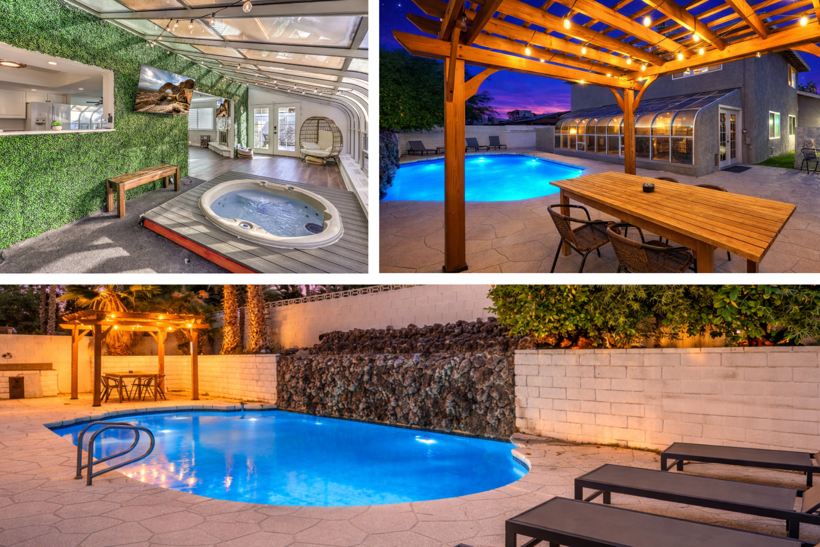 Villa near STRIP - Heated Pool, Hot Tub, Billiards