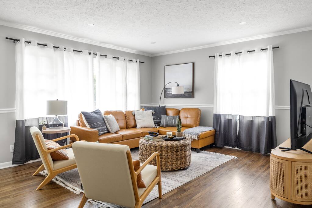 Stylish 3-Bedroom Near ATL Airport & City Center