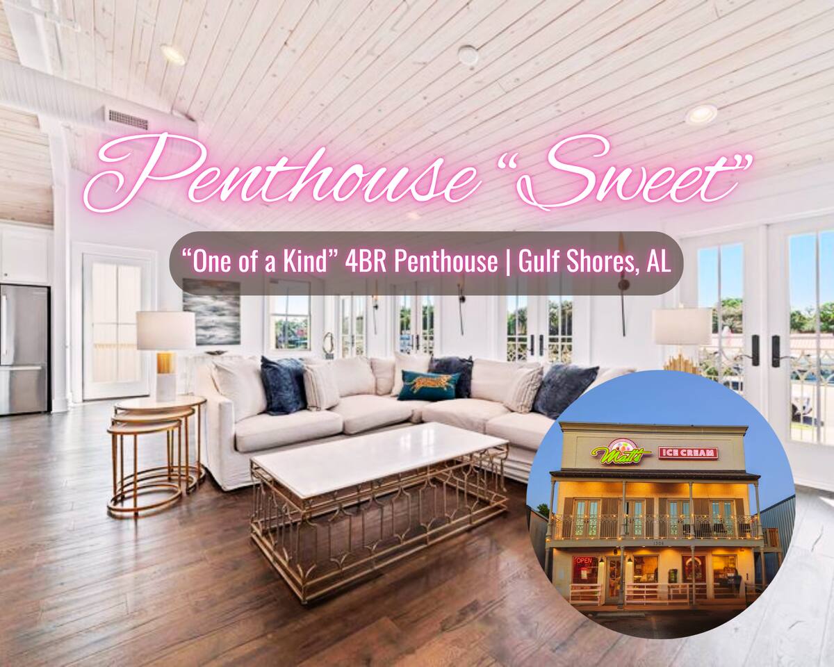 Unique Luxury 4BR*3 Min To Beach*High End*Walkable