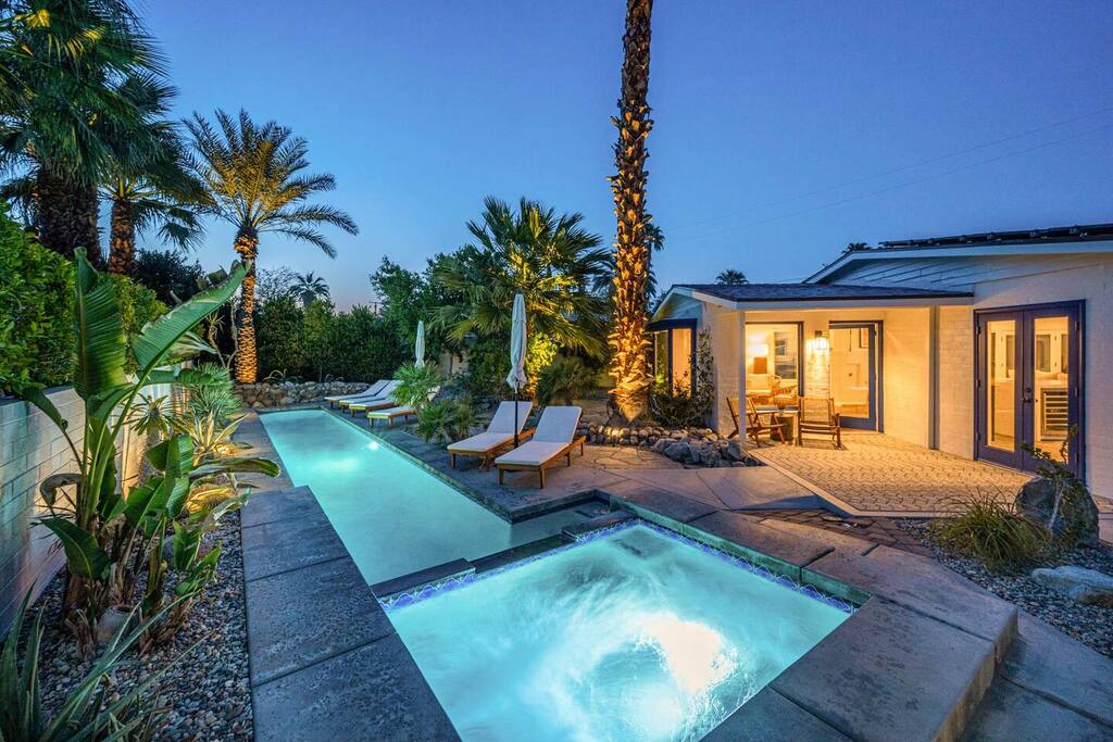 Palm Springs Oasis • 3 King Ensuites + Pool & Spa