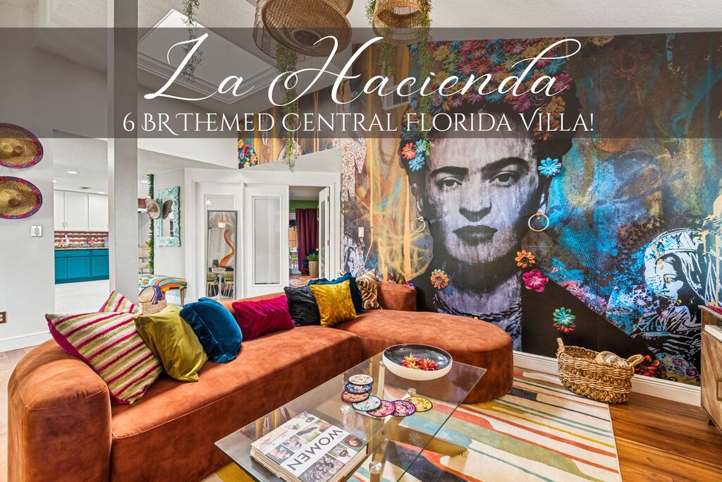 Themed 6BR Home! Prime Location! Very Spacious!