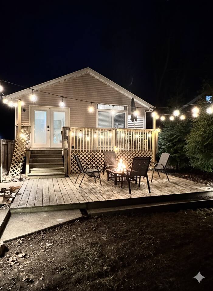 Chill+Play/1BR Home/Indoor HotTub/Arcade/Zen Chair