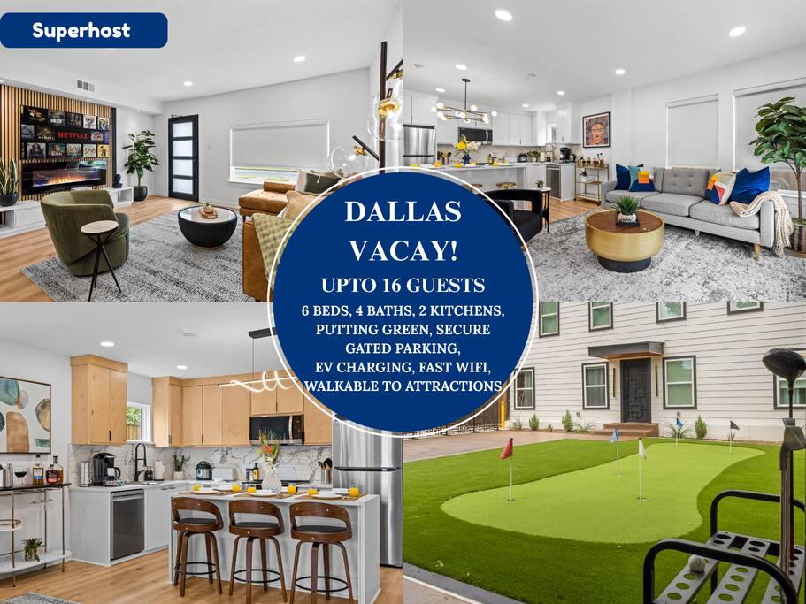 Spacious 4BR Bishop Arts home w/ patio & yard