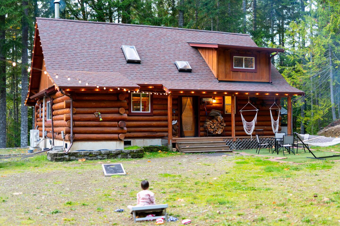 Cozy Cabin w/EV Charger on 10 Acres! Hot Tub&Sauna