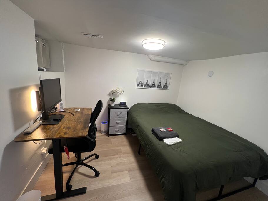 Perfect for Remote Work: Monitor + Standing Desk