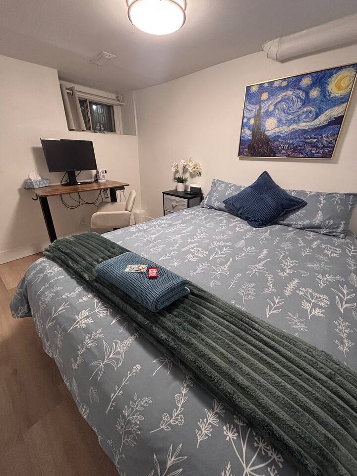 Perfect for Remote Work: Monitor + Standing Desk