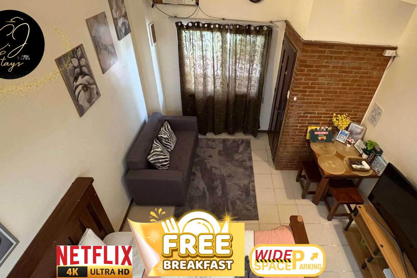 CJ by the Bay KING-4-Parking, Netflix, Malls, Wifi