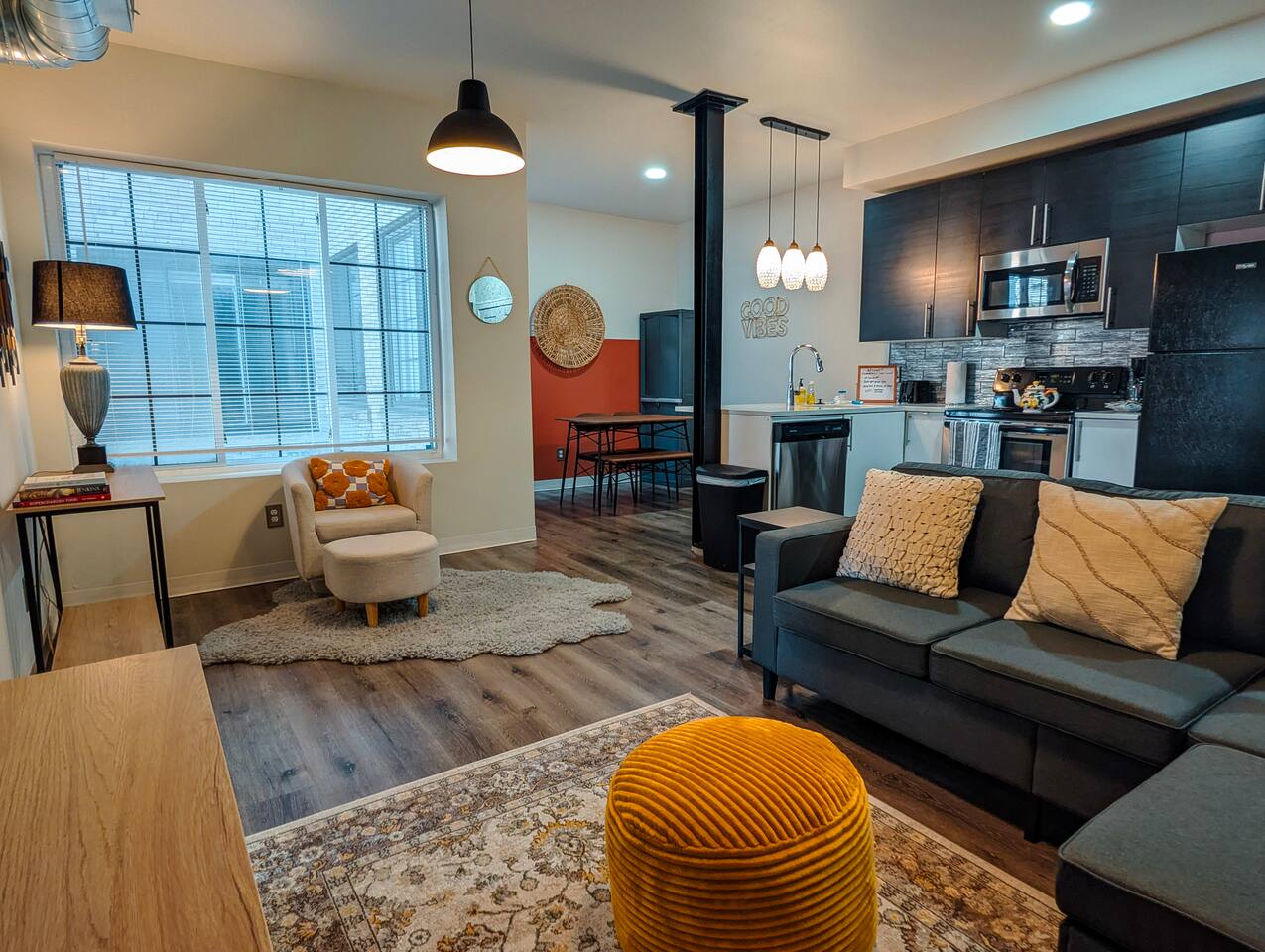 Spacious 2BR | King & Queen Beds | Free Parking