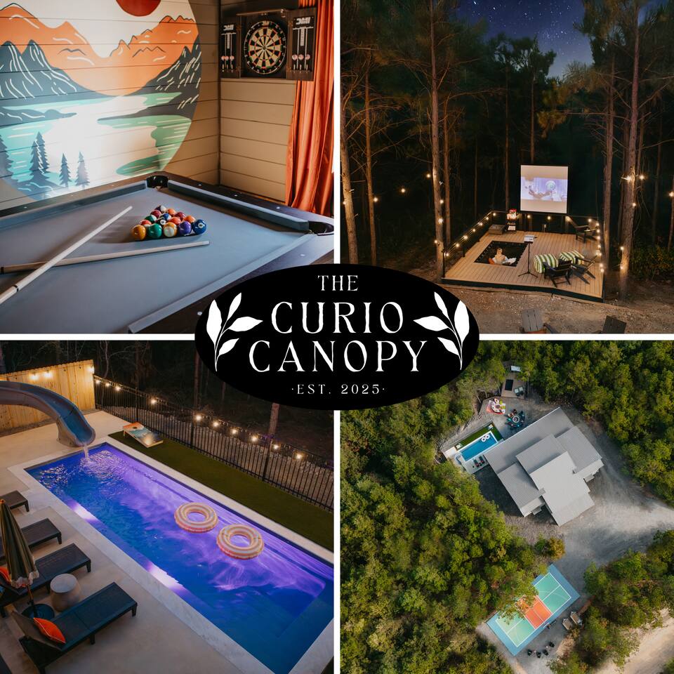 Movie under stars, Heated Pool, Pickle ball, Slide