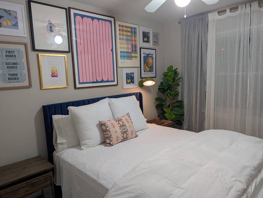 Small Space, BIG Personality w/ King + Queen bed