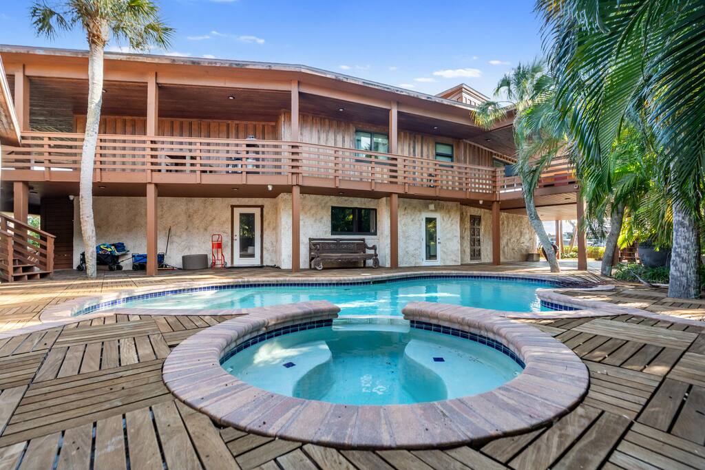 Poolside Paradise Steps from the Sand