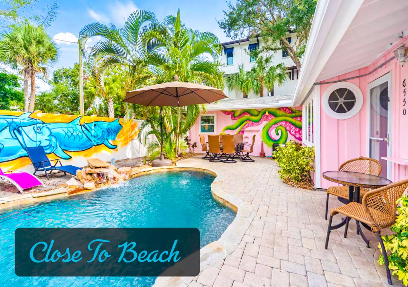 Trendy & Relaxing - Close to Beach - Pool - Hot Tub