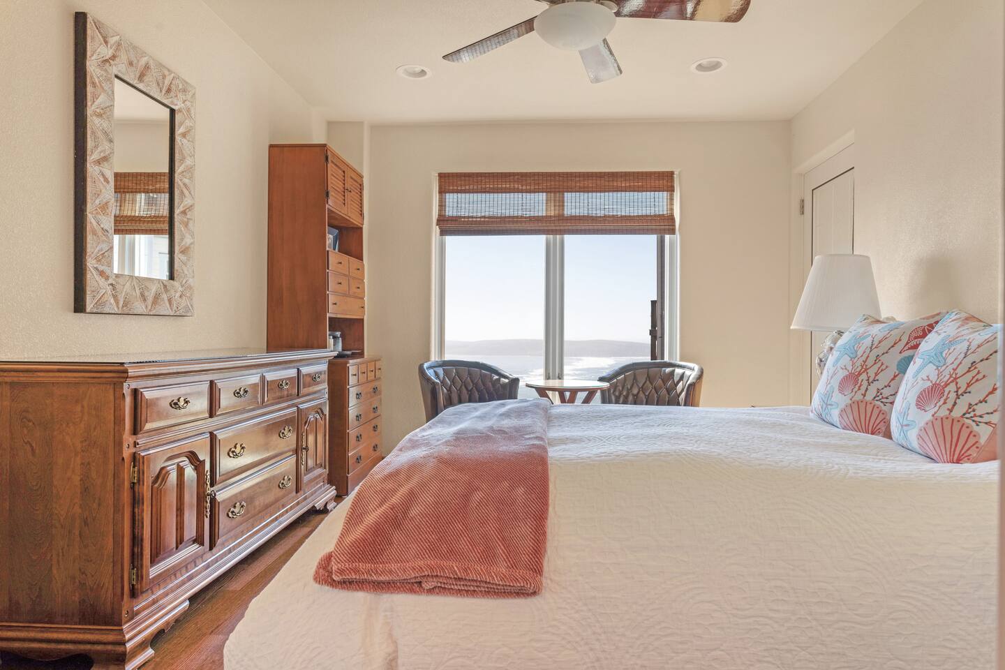 Bedroom 5, ensuite, with amazing white water views.