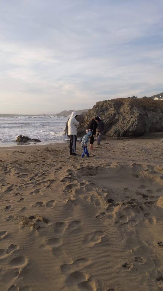 Leave some footprints in the sand.		